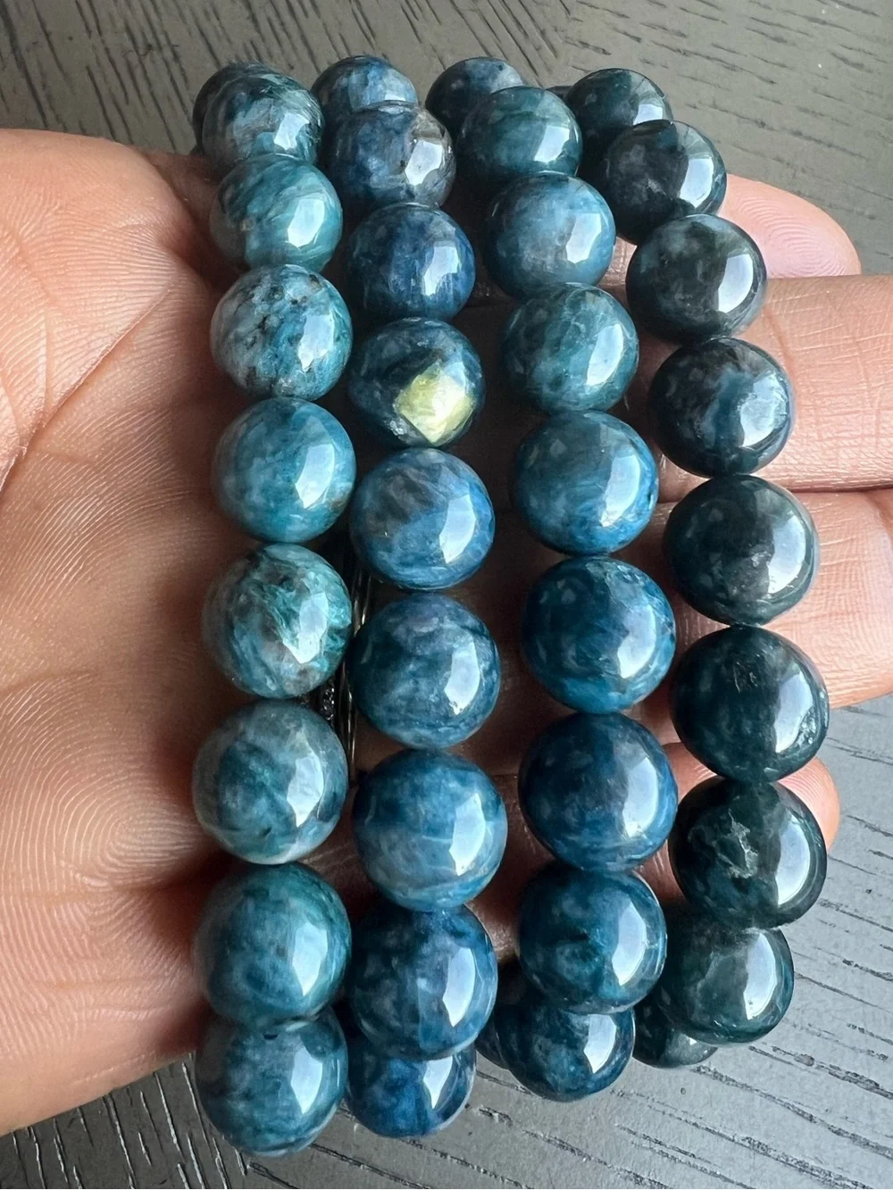 Blue sugilite bracelet 10mm SIZE 6.75’ ( ONE )